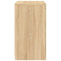 SZAFKA BOCZNA Z LED KOLOR DĄB SONOMA