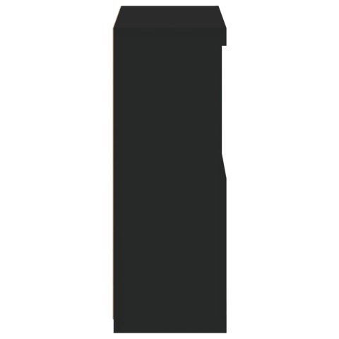 SZAFKA BOCZNA Z LED CZARNA