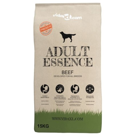 SUCHA KARMA DLA PSÓW ADULT ESSENCE BEEF 15KG