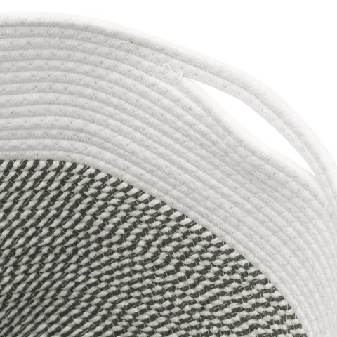 KOSZ NA PRANIE ZABAWKI UBRANIA BAWEŁNA Ø40X35CM