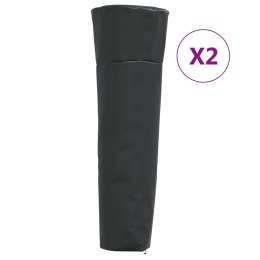 POKROWCE NA GRZEJNIK W KSZTAŁCIE PIRAMIDY 2 SZT. 86X47X241CM