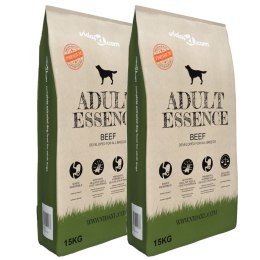 SUCHA KARMA DLA PSÓW ADULT ESSENCE BEEF 2 SZT. 30KG