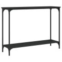 STOLIK KONSOLOWY CZARNY 101X30,5X75CM