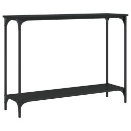 STOLIK KONSOLOWY CZARNY 101X30,5X75CM