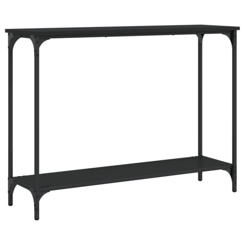 STOLIK KONSOLOWY CZARNY 101X30,5X75CM