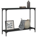STOLIK KONSOLOWY CZARNY 101X30,5X75CM