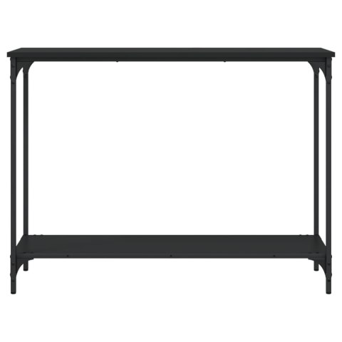 STOLIK KONSOLOWY CZARNY 101X30,5X75CM