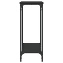 STOLIK KONSOLOWY CZARNY 101X30,5X75CM
