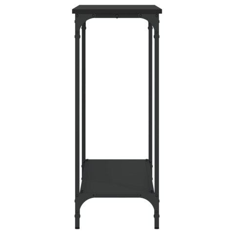 STOLIK KONSOLOWY CZARNY 101X30,5X75CM