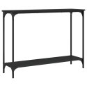 STOLIK KONSOLOWY CZARNY 101X30,5X75CM