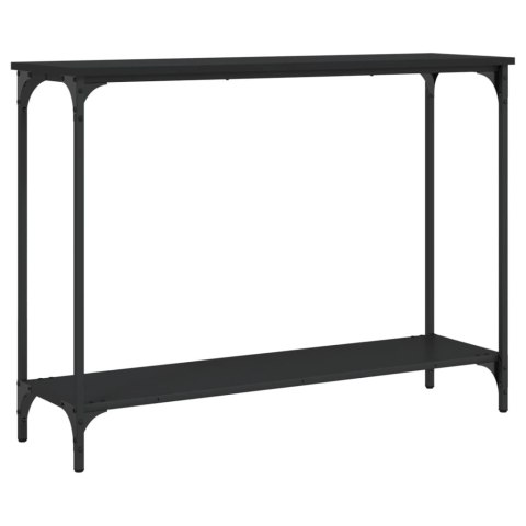 STOLIK KONSOLOWY CZARNY 101X30,5X75CM