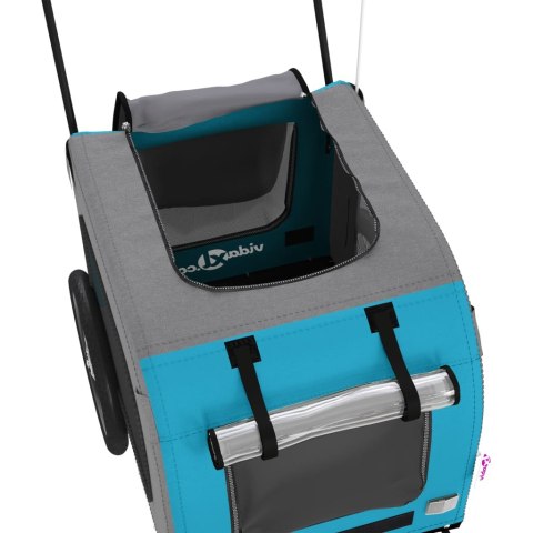 PRZYCZEPKA ROWEROWA DLA ZWIERZĄT WODOODPORNA I ŻELAZO