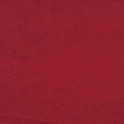 FOTEL BUJANY Z PODNÓŻKIEM WINNA CZERWIEŃ OBITY AKSAMITEM