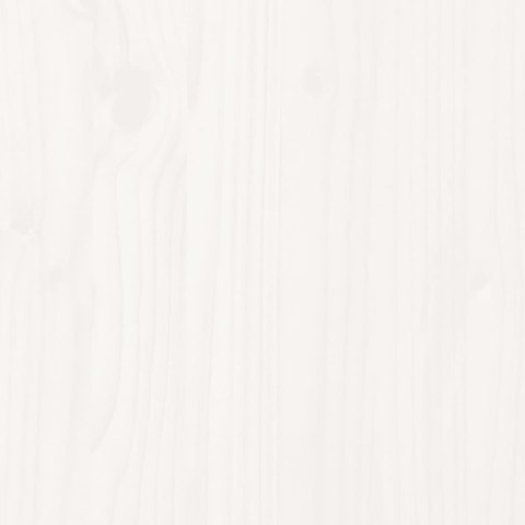 DONICE OGRODOWE 2 SZT. BIAŁE LITE DREWNO SOSNOWE