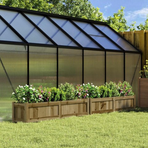 DONICE OGRODOWE 2 SZT. IMPREGNOWANE DREWNO SOSNOWE