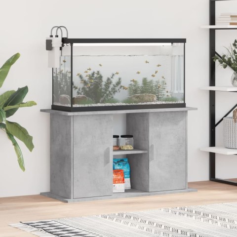SZAFKA POD AKWARIUM SZAROŚĆ BETONU 101X41X58CM