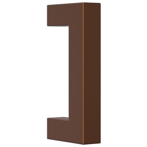 UCHWYTY MEBLOWE DO SZAFEK SZUFLAD KUCHENNYCH 10 SZT. BRĄZ 64MM STAL NIERDZ.