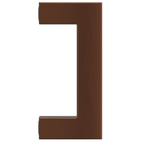 UCHWYTY MEBLOWE DO SZAFEK SZUFLAD KUCHENNYCH 10 SZT. BRĄZ 64MM STAL NIERDZ.