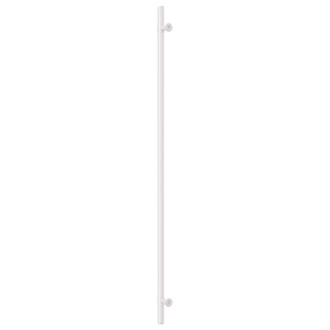 UCHWYTY MEBLOWE DO SZAFEK SZUFLAD KUCHENNYCH 5 SZT. SREBRNE 480MM STAL NIERDZ.