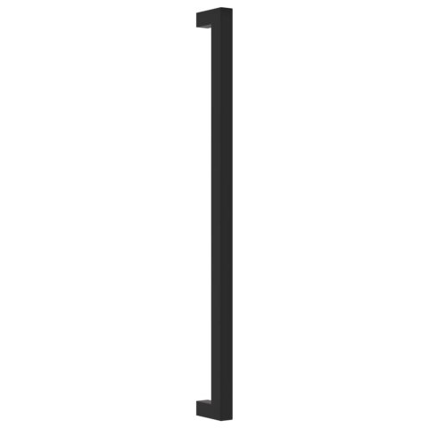 UCHWYTY MEBLOWE DO SZAFEK SZUFLAD KUCHENNYCH 5 SZT. CZARNE 320MM STAL NIERDZ.