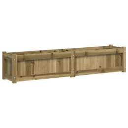 DONICA OGRODOWA 150X31X31CM IMPREGNOWANE DREWNO SOSNOWE