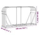 STOJAK NA DREWNO ZIELONY 180X45X100CM STAL GALWANIZOWANA