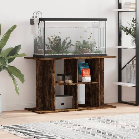 SZAFKA POD AKWARIUM PRZYDYMIONY DĄB 100X40X60CM