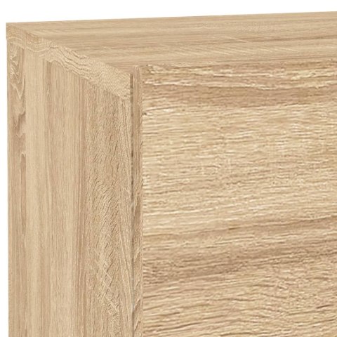 SZAFKA NOCNA Z OŚWIETLENIEM LED DĄB SONOMA 70X36X40,5CM