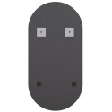LUSTRO Z LAMPAMI LED 60X30CM SZKLANE OWALNE
