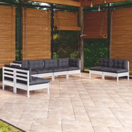 8-CZ. ZESTAW WYPOCZYNKOWY DO OGRODU Z PODUSZKAMI LITA SOSNA