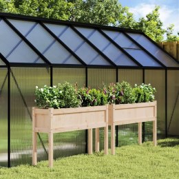 DONICE OGRODOWE NA NOGACH 2 SZT. LITE DREWNO SOSNOWE