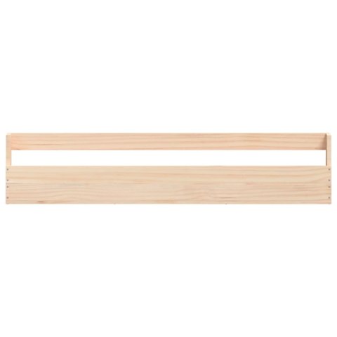 ŚCIENNE PÓŁKI NA BUTY 2 SZT. 110X9X23CM SOSNA