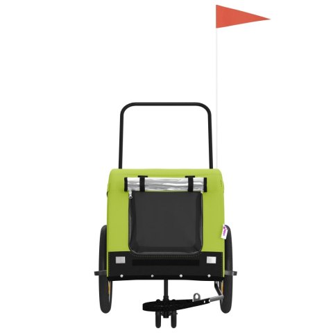 PRZYCZEPKA ROWEROWA DLA ZWIERZĄT TKANINA OXFORD I ŻELAZO