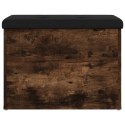 ŁAWKA ZE SCHOWKIEM PRZYDYMIONY DĄB 62X42X45CM