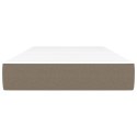 MATERAC KIESZENIOWY TAUPE 90X190X20CM TKANINA