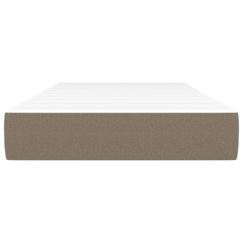 MATERAC KIESZENIOWY TAUPE 90X190X20CM TKANINA
