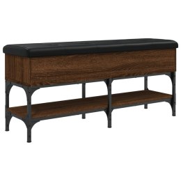 ŁAWKA NA BUTY BRĄZOWY DĄB 102X32X45CM