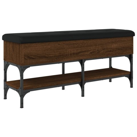 ŁAWKA NA BUTY BRĄZOWY DĄB 102X32X45CM