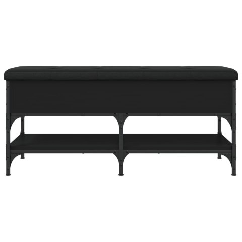 ŁAWKA NA BUTY CZARNA 102X42X45CM