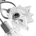 LAMPA SUFITOWA ZE SZKLANYMI KLOSZAMI NA 3 ŻARÓWKI E14 TULIPANY