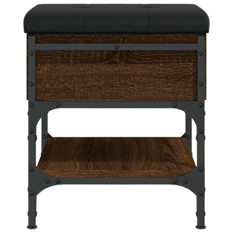 ŁAWKA NA BUTY BRĄZOWY DĄB 42X42X45CM