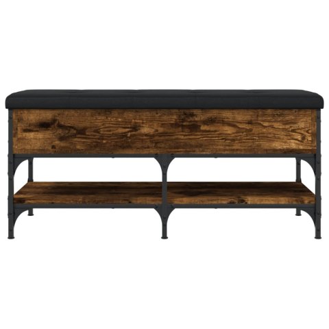 ŁAWKA NA BUTY PRZYDYMIONY DĄB 102X42X45CM