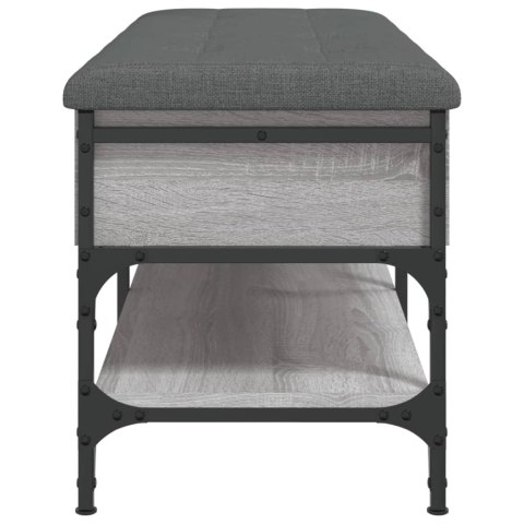 ŁAWKA NA BUTY SZARY DĄB SONOMA 102X42X45CM