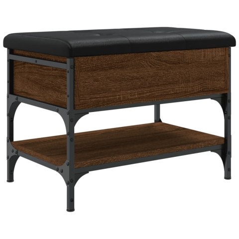 ŁAWKA NA BUTY BRĄZOWY DĄB 62X42X45CM