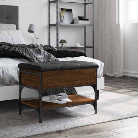 ŁAWKA NA BUTY BRĄZOWY DĄB 62X42X45CM