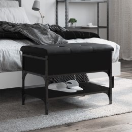 ŁAWKA NA BUTY CZARNA 62X42X45CM