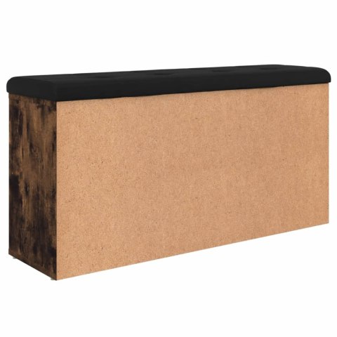 ŁAWKA NA BUTY PRZYDYMIONY DĄB 102X32X50CM