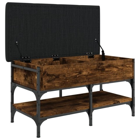 ŁAWKA NA BUTY PRZYDYMIONY DĄB 82X42X45CM