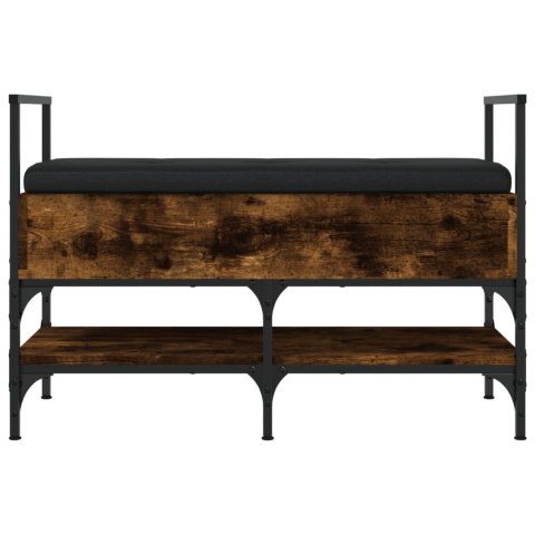 ŁAWKA NA BUTY PRZYDYMIONY DĄB 85,5X42X57,5CM