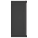 SZAFKA OGRODOWA SZARO-CZARNA 65X37X85CM PP